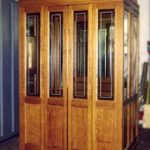cabina in legno lavorazione speciale